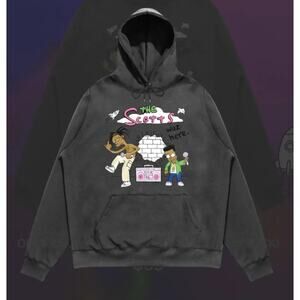 $141 Official Bootleg "The Scotts" Travis Scott x Simpsons Hoodie Size: S